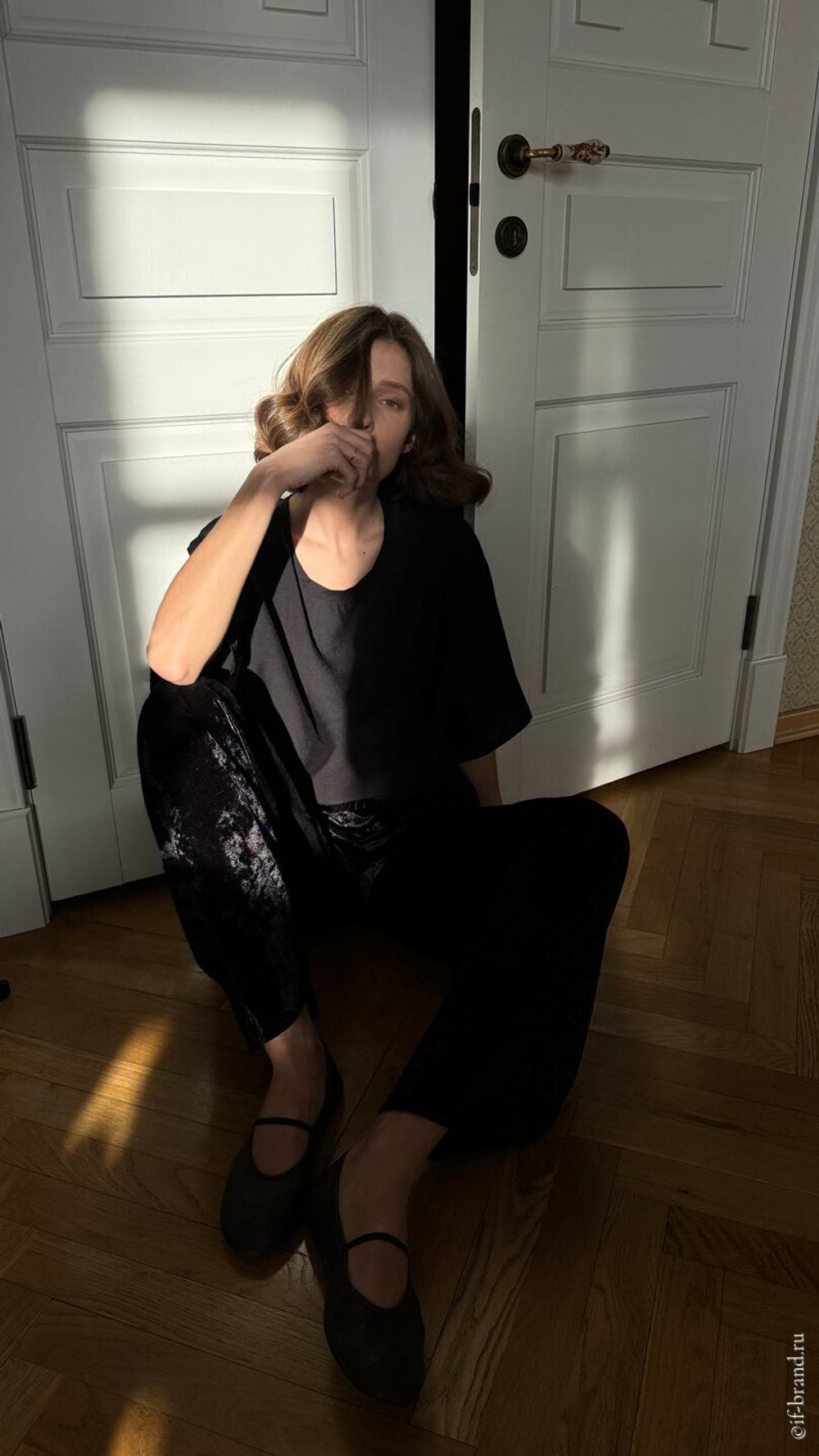 брюки SAM velour long