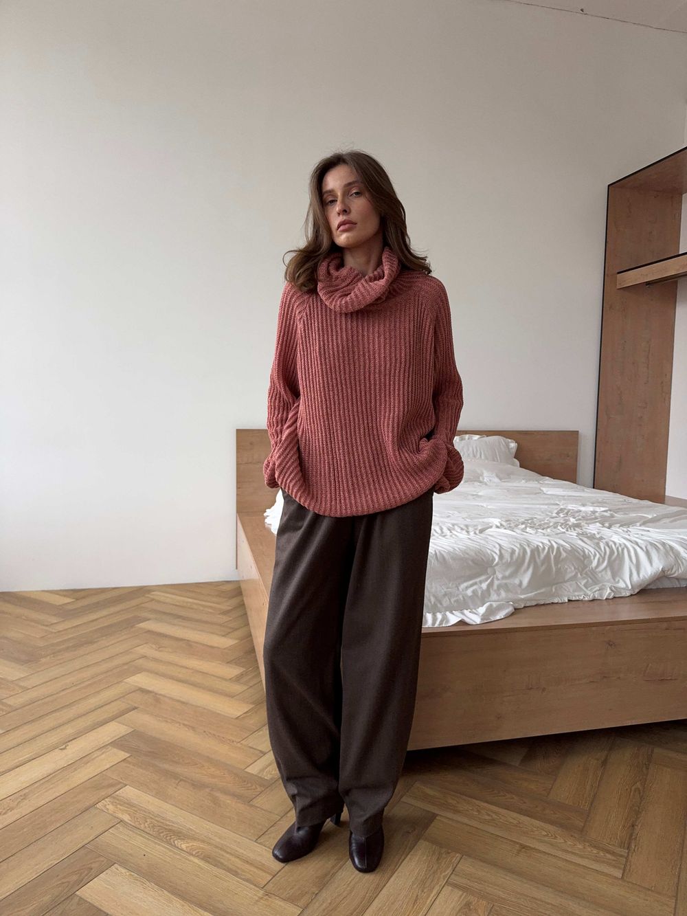 джемпер ARTISTE лососево-розовый