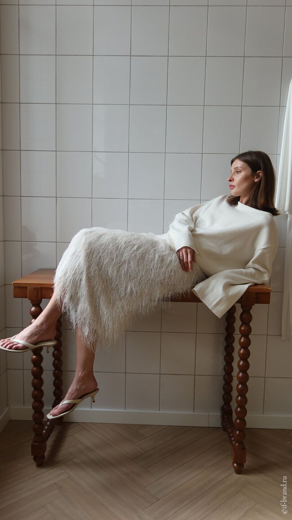 юбка-миди BOURRE'