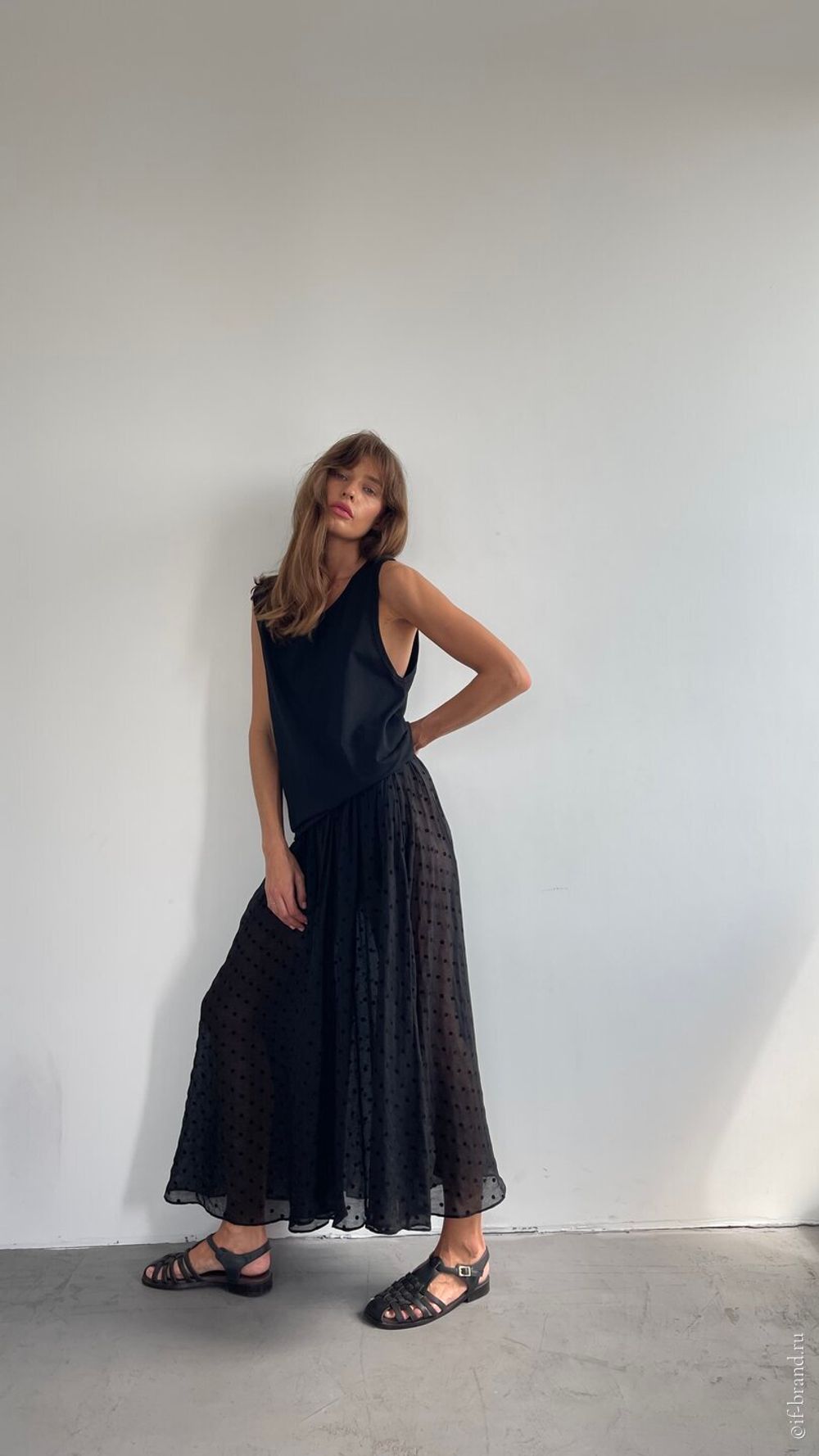 юбка IWON voluptuous горох