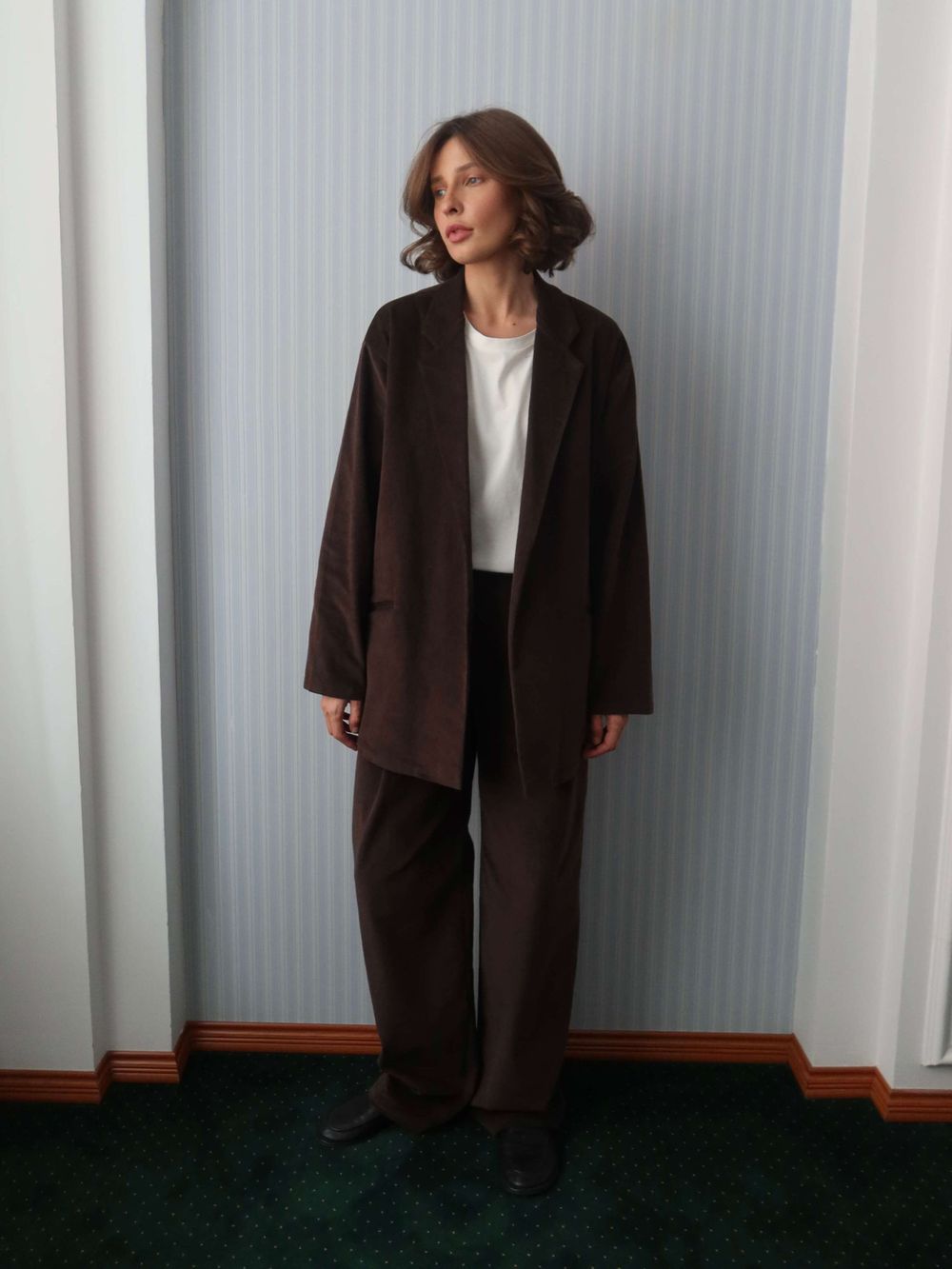 брюки IWAN velvet