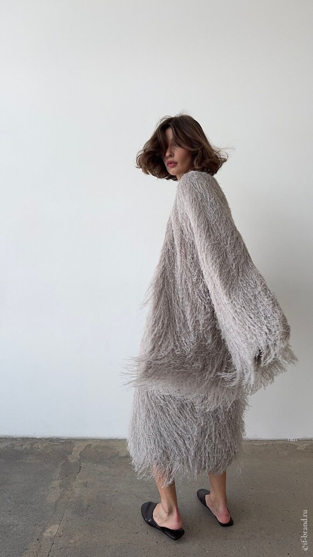 юбка-миди BOURRE'