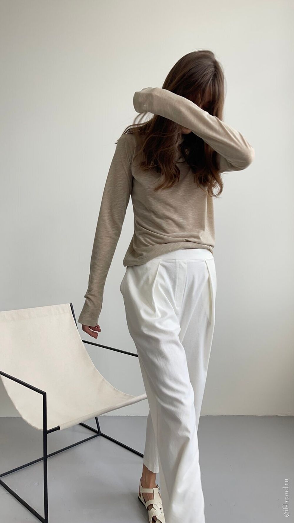 лонгслив RUTH linen