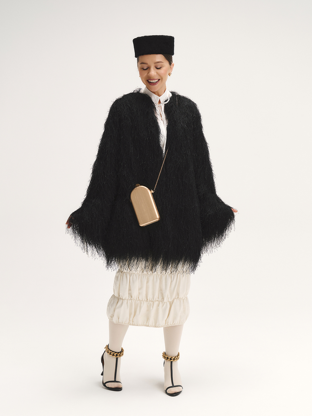 куртка-накидка BOURRE'