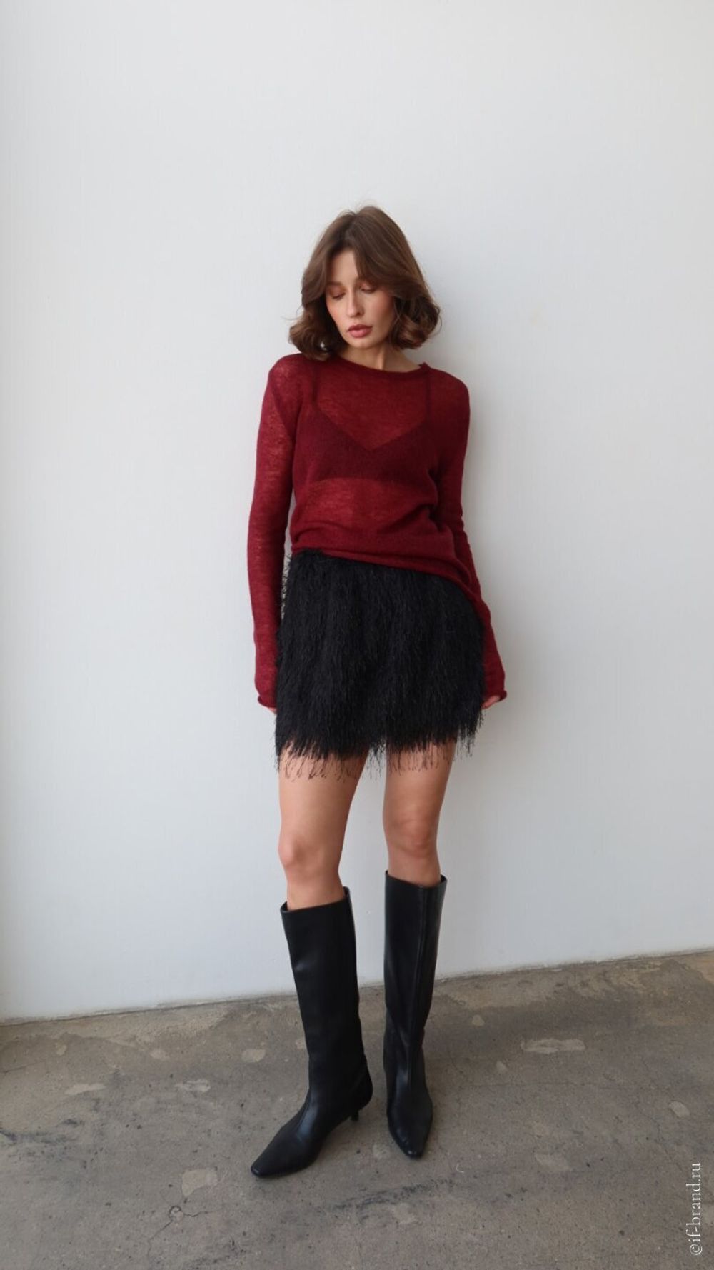 юбка-мини BOURRE'