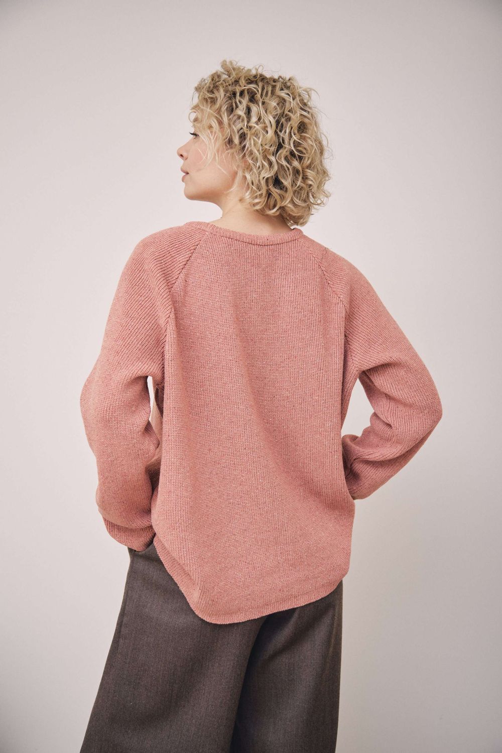 джемпер NIYOLA лососево-розовый