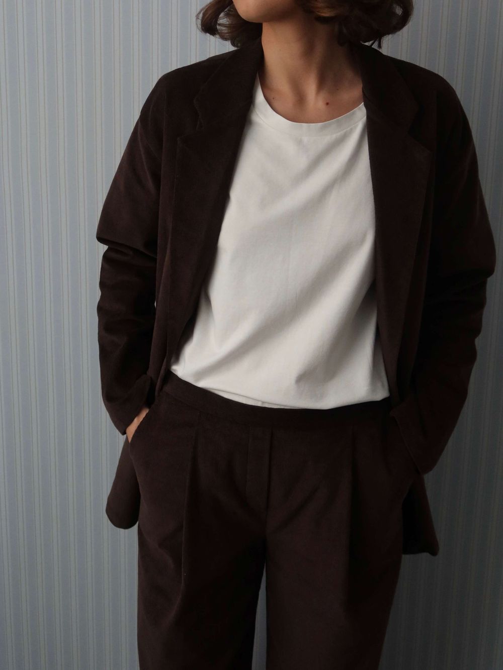 брюки IWAN velvet