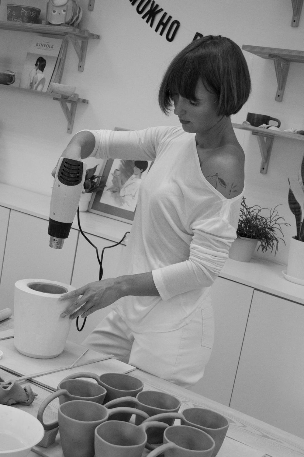 кружка "помятая с утра, а кто нет?"