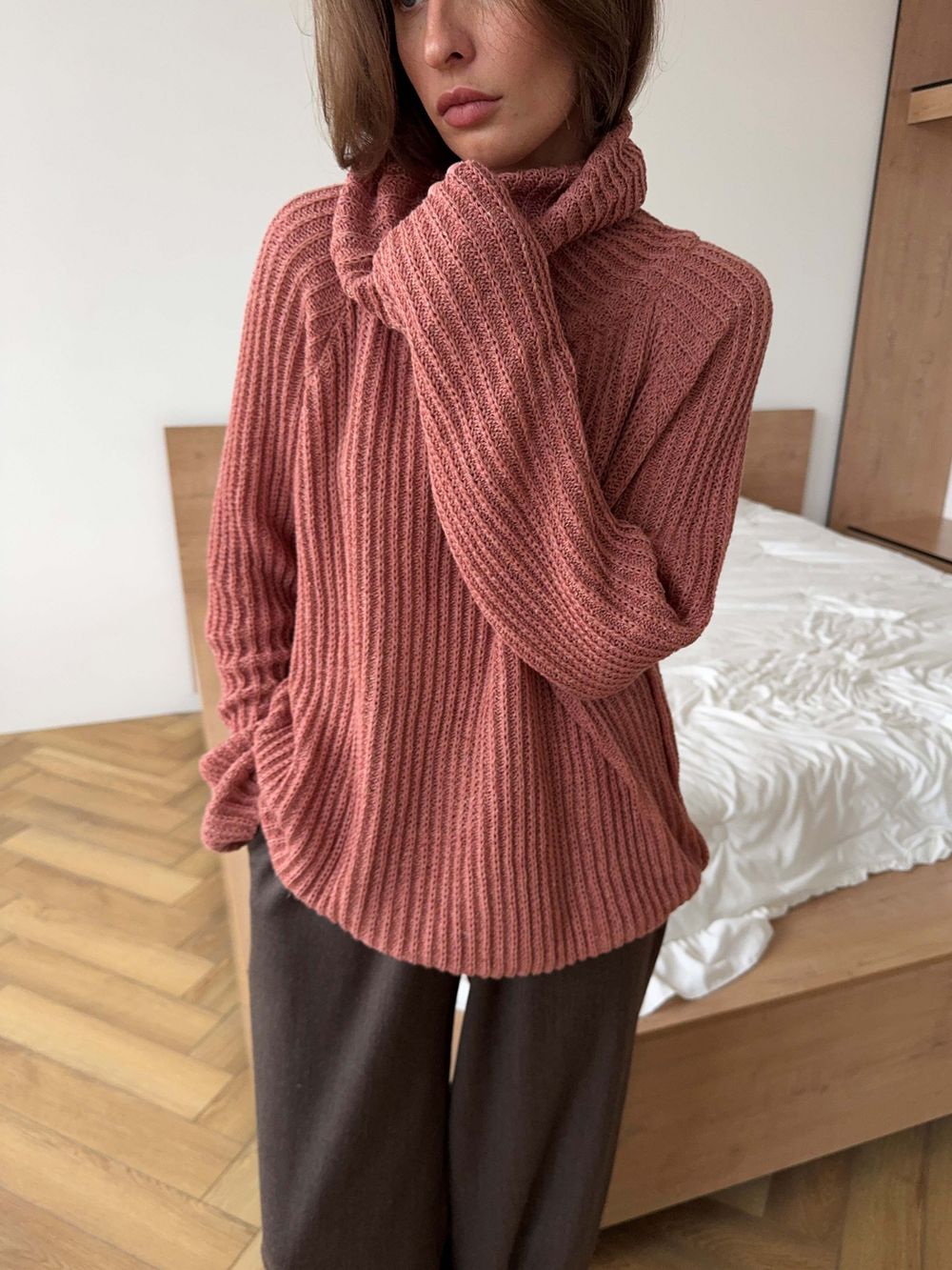 джемпер ARTISTE лососево-розовый