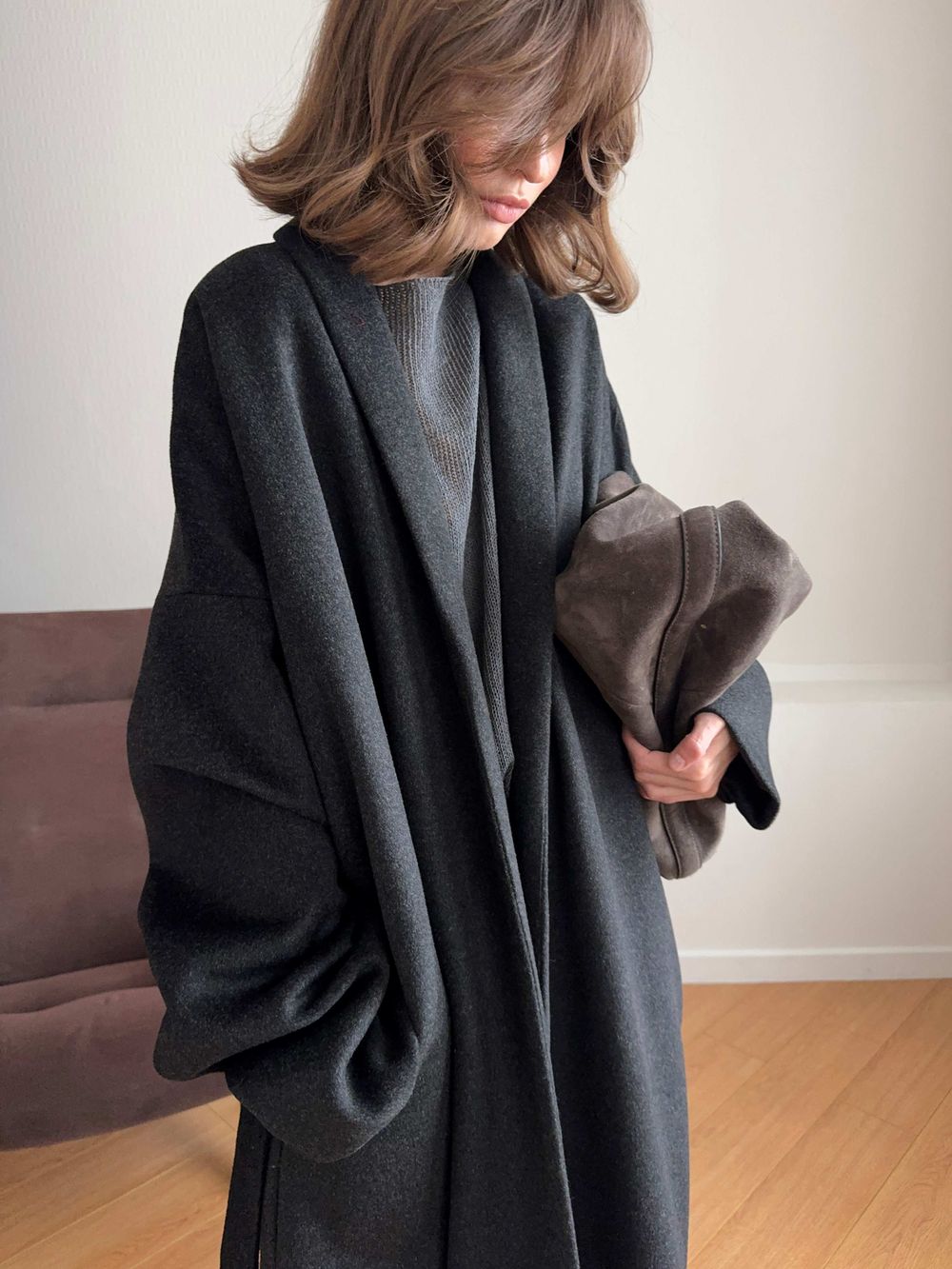 пальто LUAM2 coal