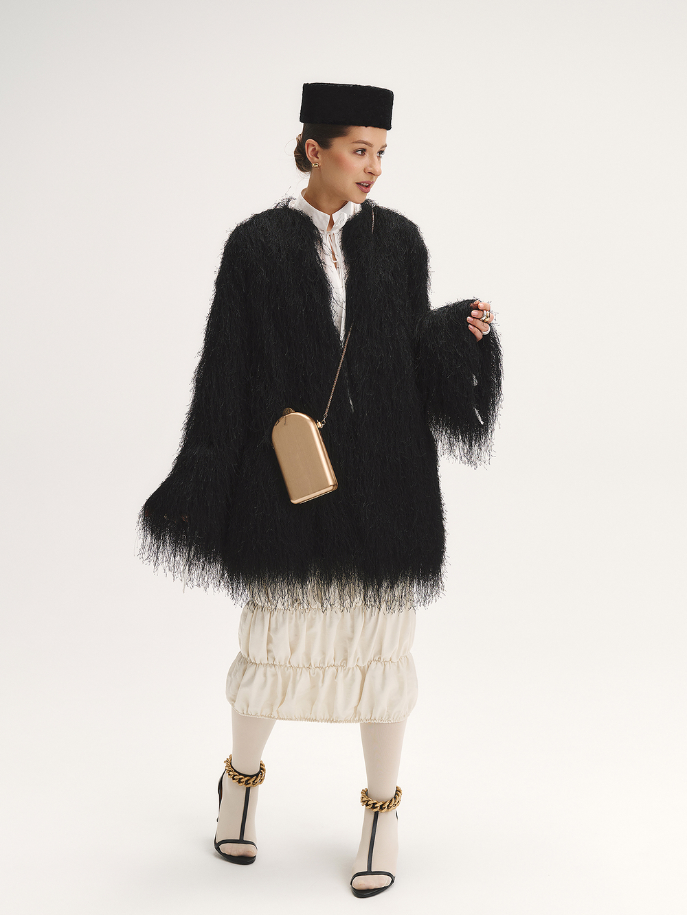 куртка-накидка BOURRE'