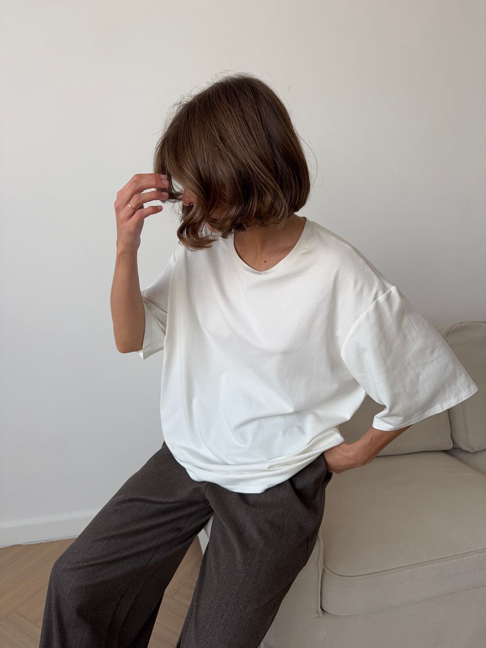 футболка AMI basiс