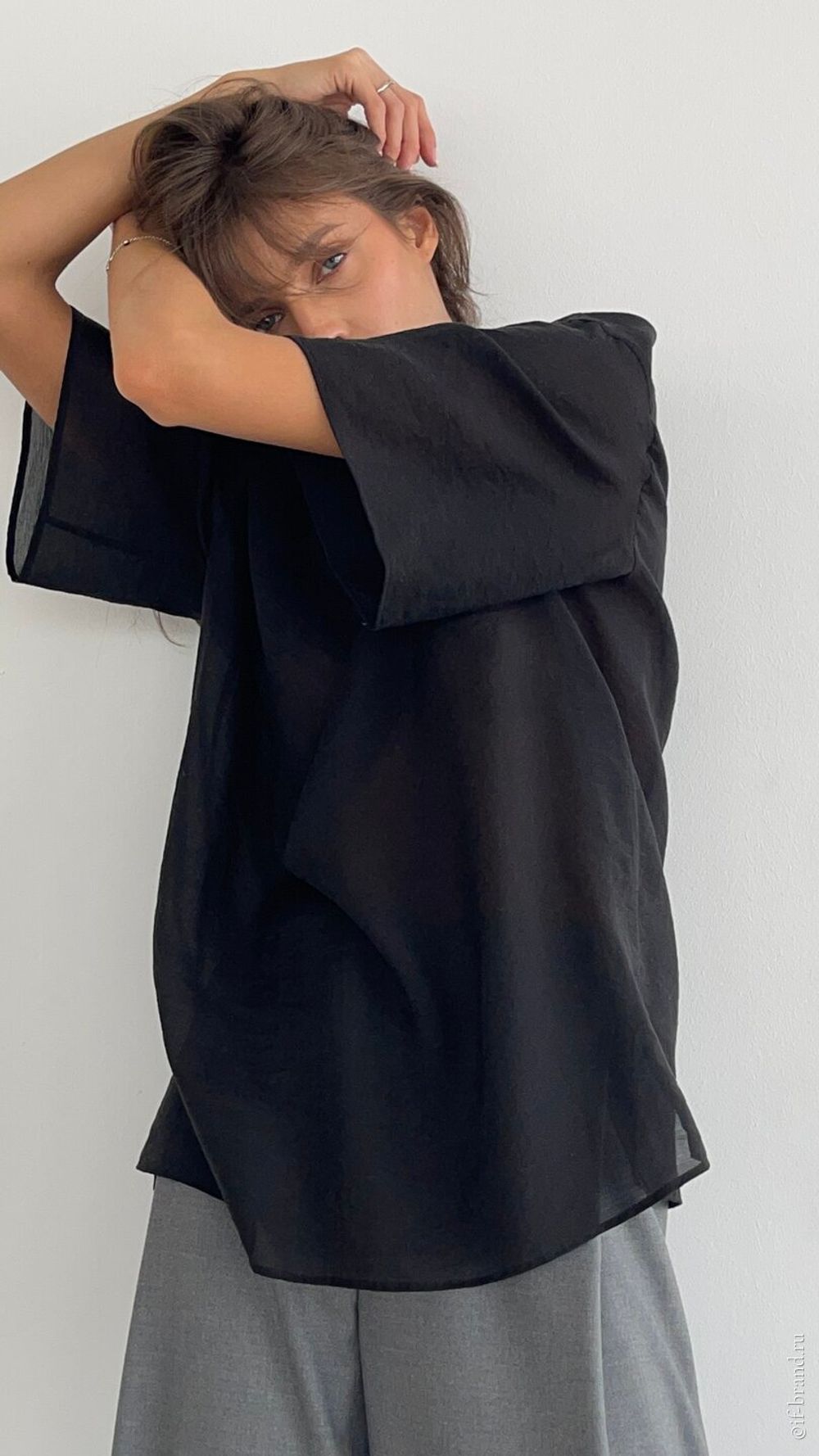 футболка AMI voluptuous