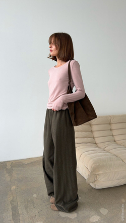 брюки LIMM wool stripe