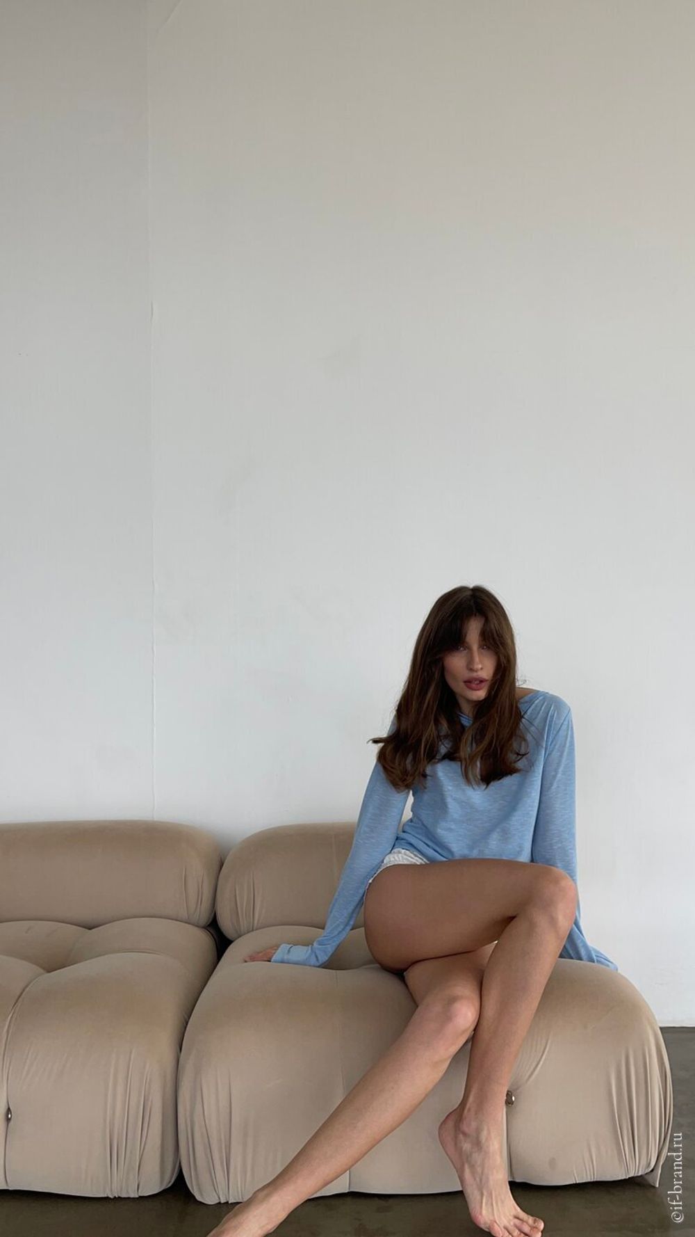 лонгслив RUTH linen