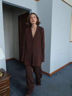 брюки MIO шоколад