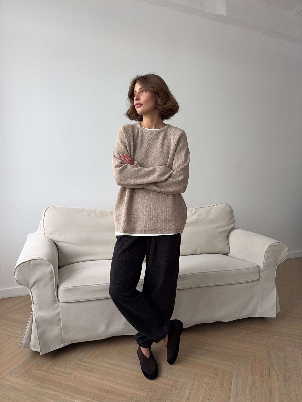 джемпер NIYOLA натуральный бежевый