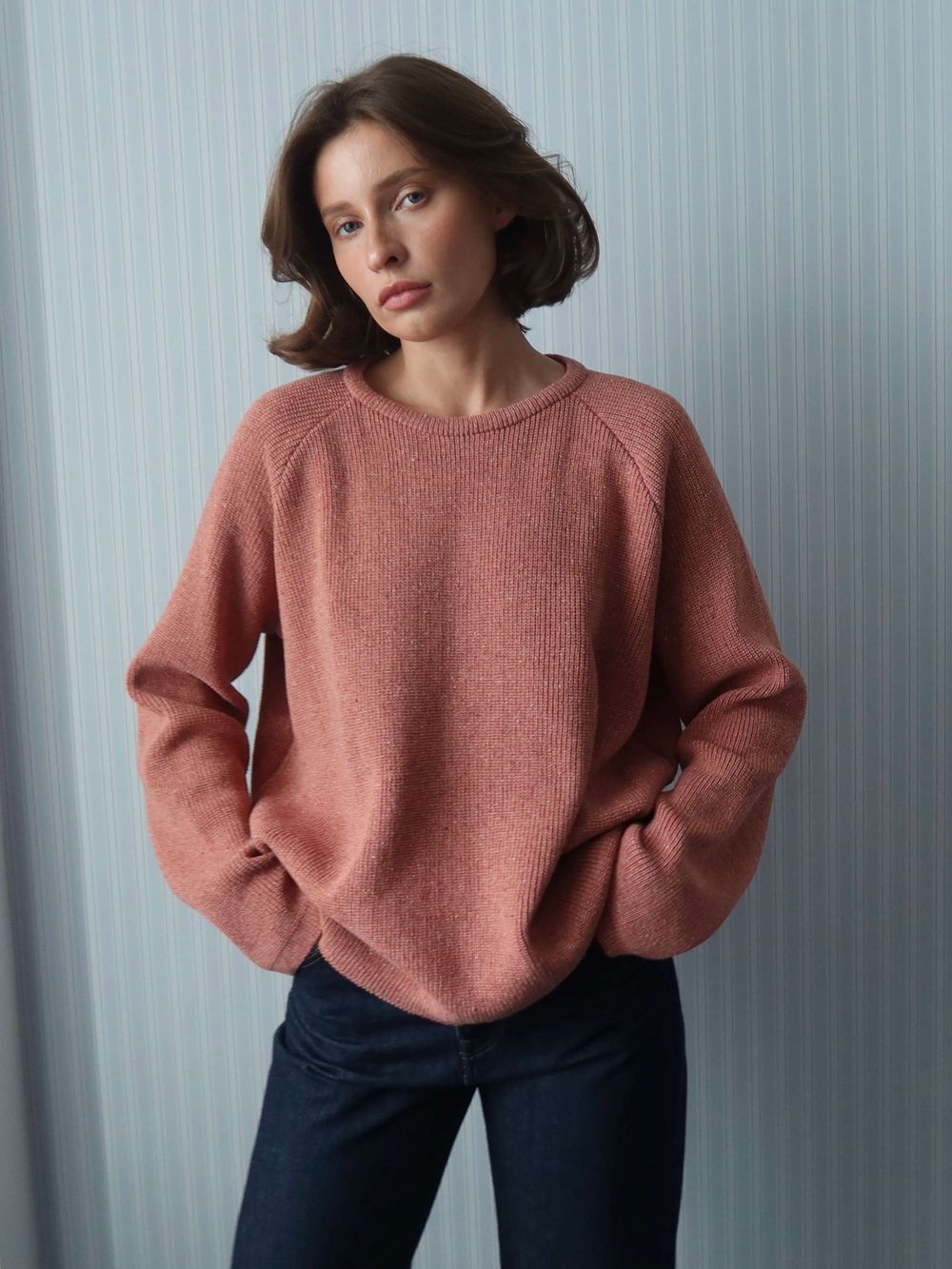 джемпер NIYOLA лососево-розовый